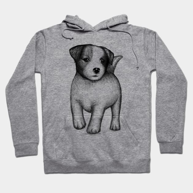 Puppy Hoodie by GeeTee